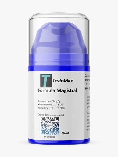 Testomax Bioidéntica Crema 75mg/g – 50 días de aplicación